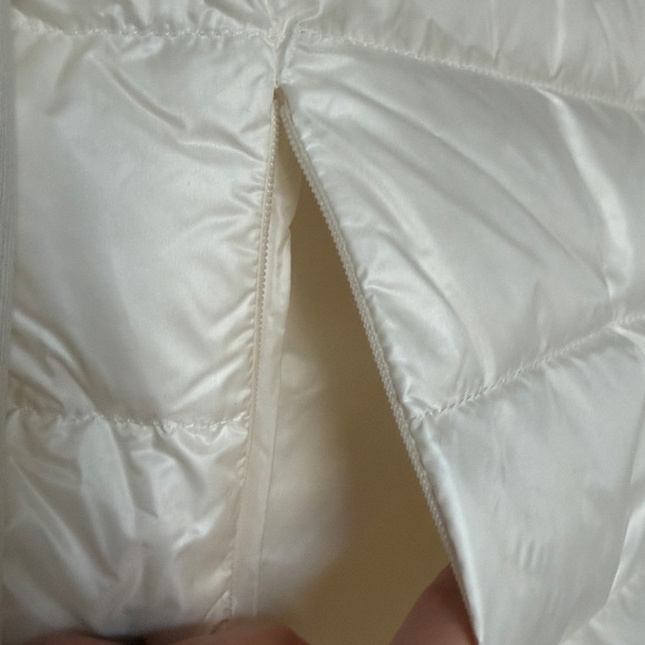 Moncler Women's Ivory Puffer Cardigan / Jacket - Picture 7 of 12